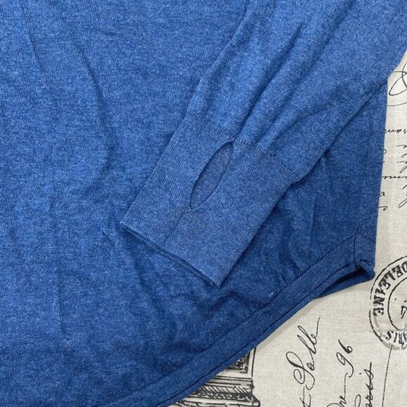 Sweaty Betty Blue Crew Neck Sweater - Picture 10 of 12